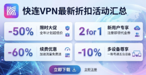 快连VPN折扣全攻略